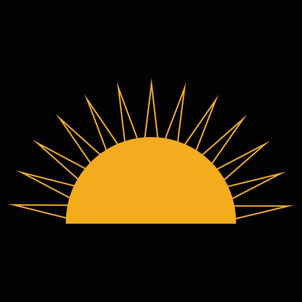Sun Vector Illustration