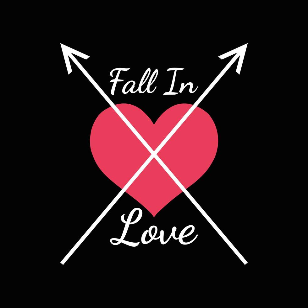 Valentine T Shirt Design vector