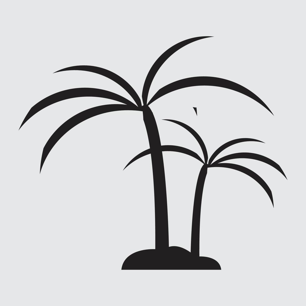 vector de palmera