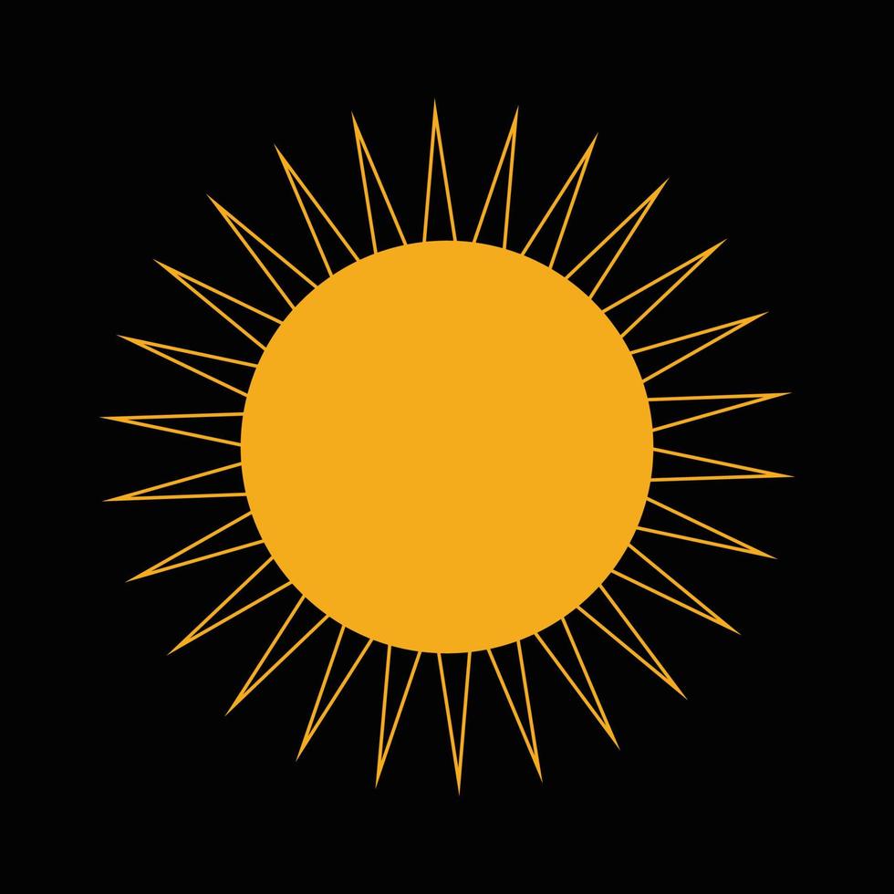 Sun Vector Illustration