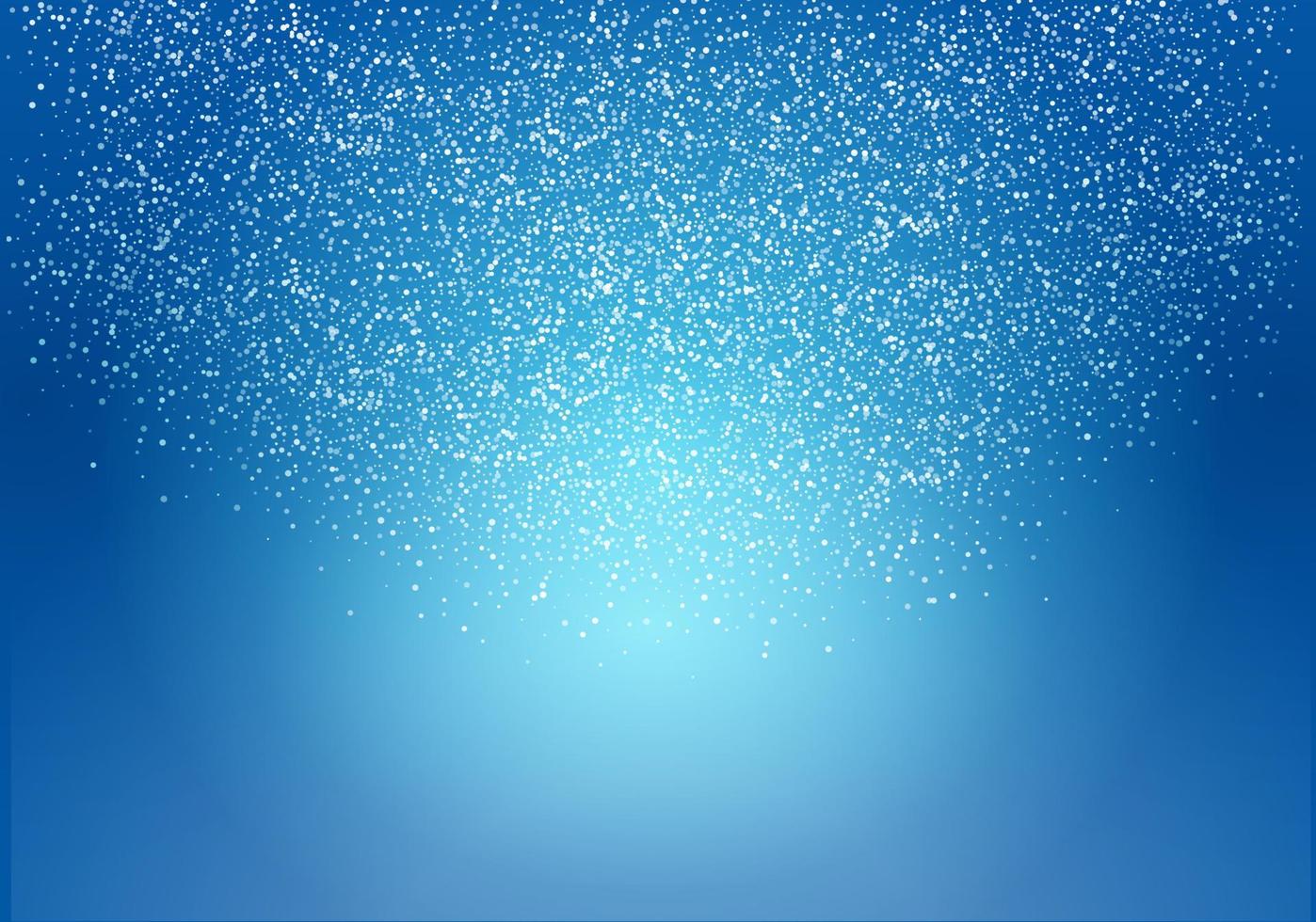 Blue background with snow. Winter background vector