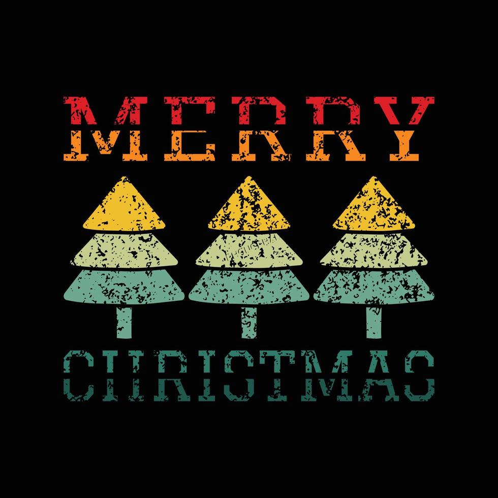 Christmas Day T Shirt Design vector