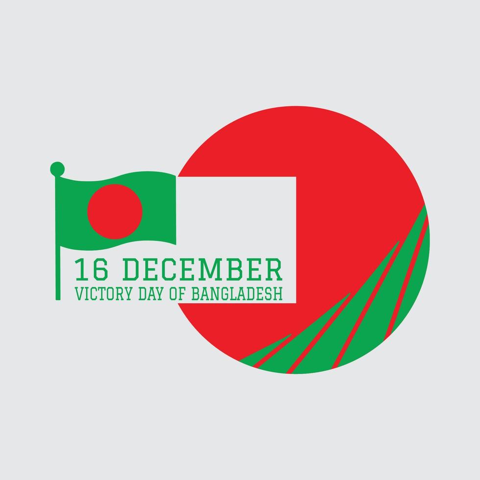 Victory Day Of Bangladesh Vector Illustration