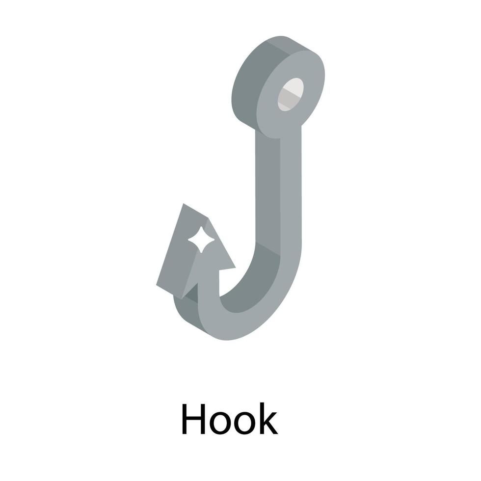 Trendy Hook Concepts vector