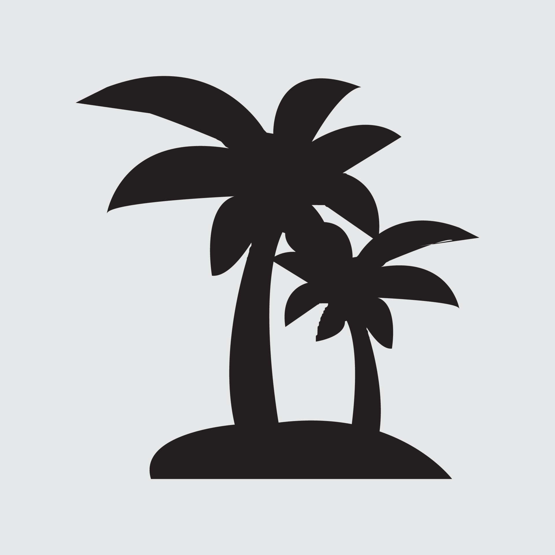 Palm Tree Vector 5180336 Vector Art at Vecteezy