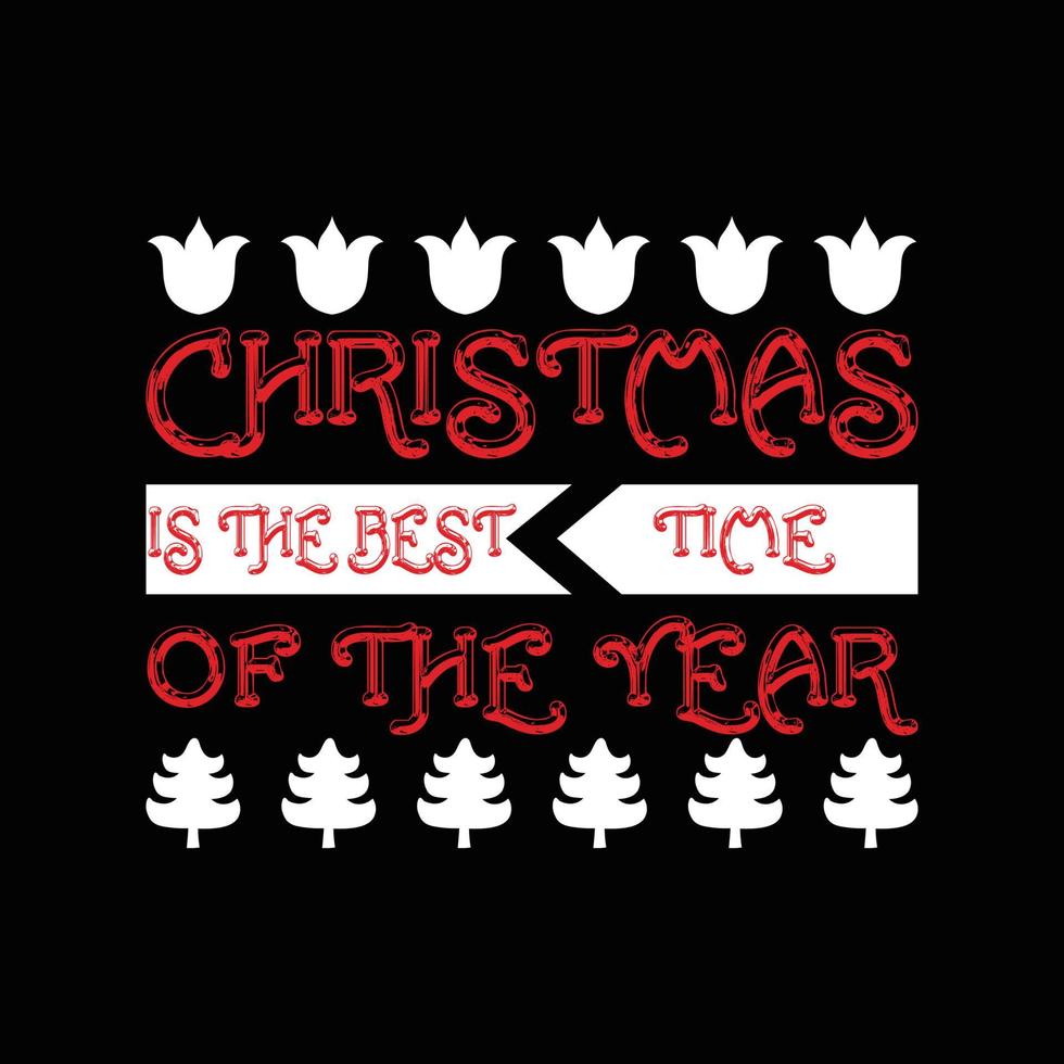 Christmas Day T Shirt Design vector