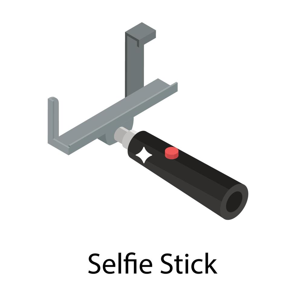 Selfie Stick Concepts vector