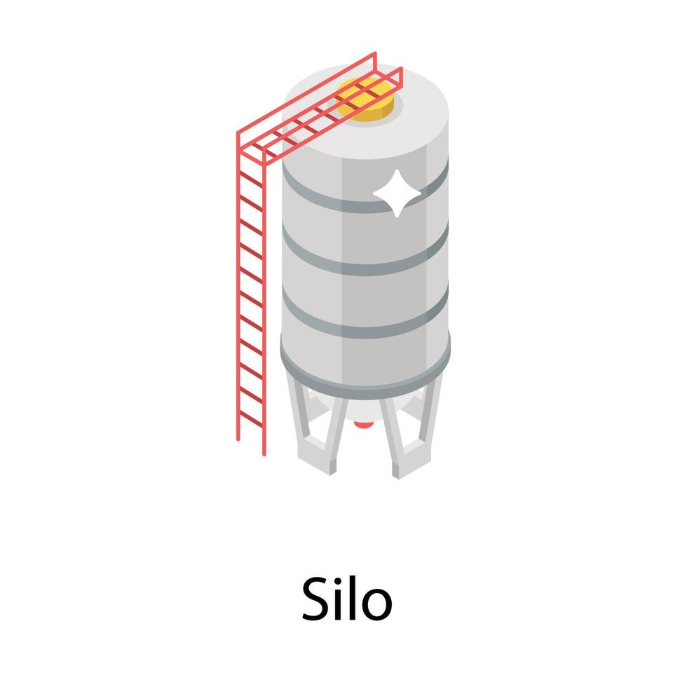 conceptos de silo de moda vector