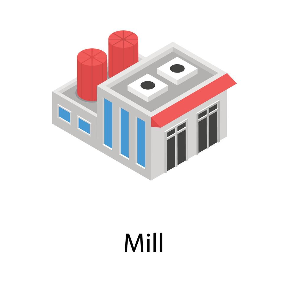 Trendy Mill Concepts vector