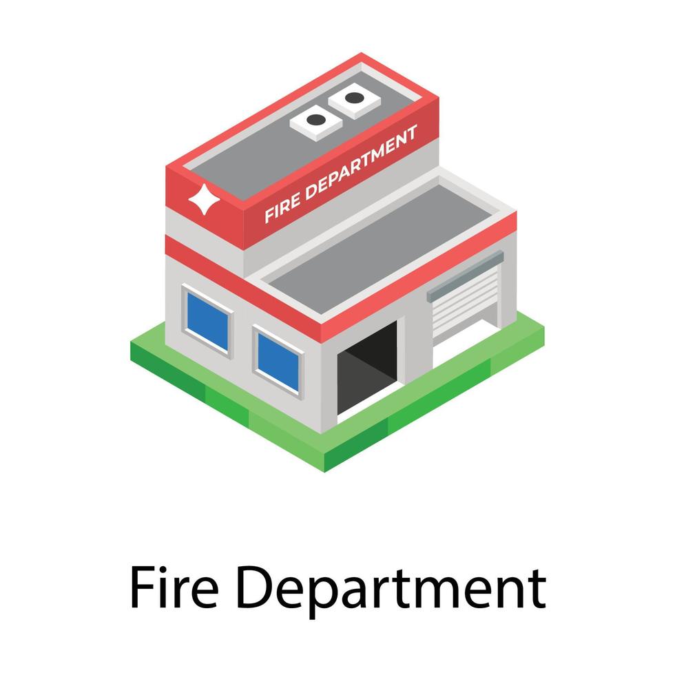 Fire Department Concepts vector