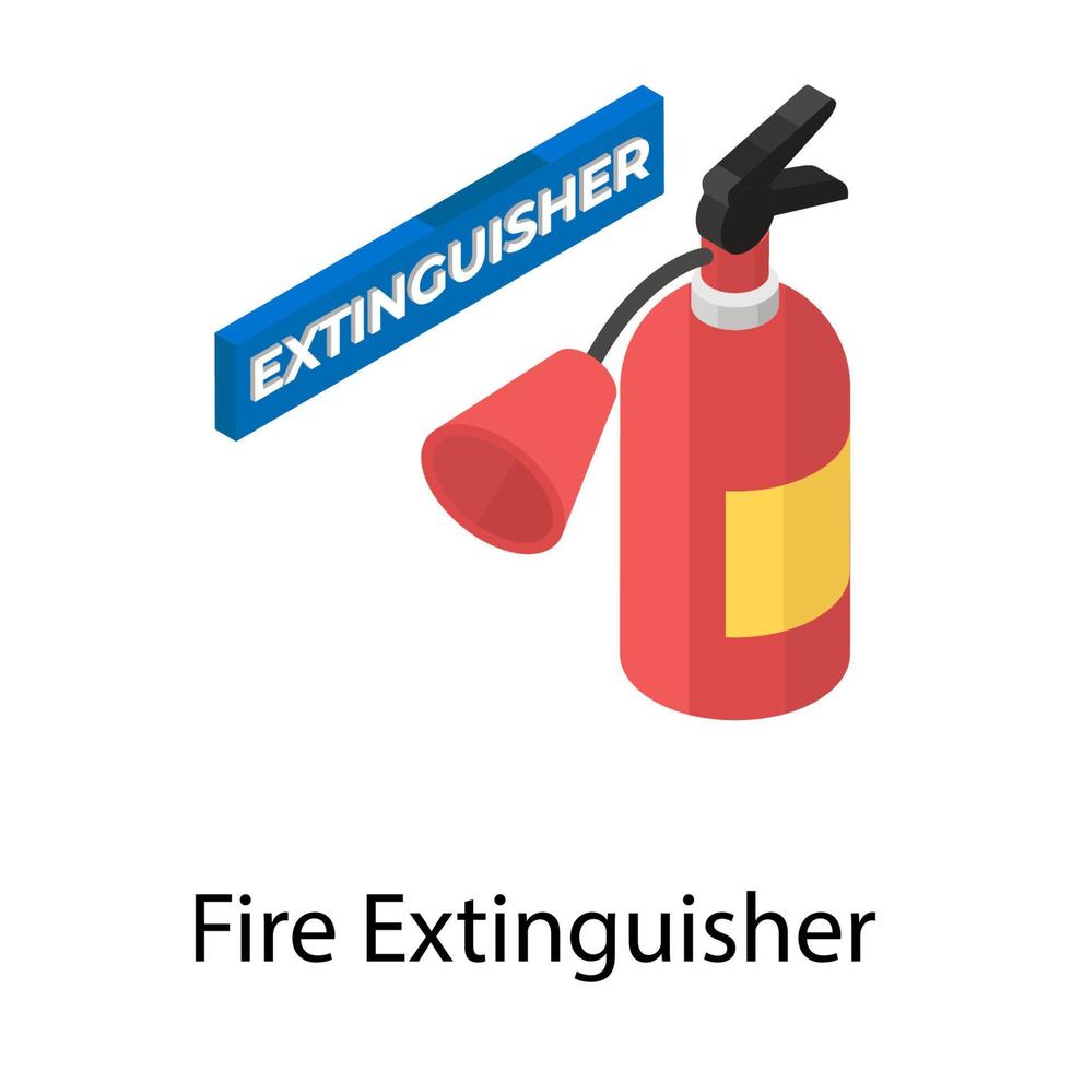 Fire Extinguisher Concepts vector