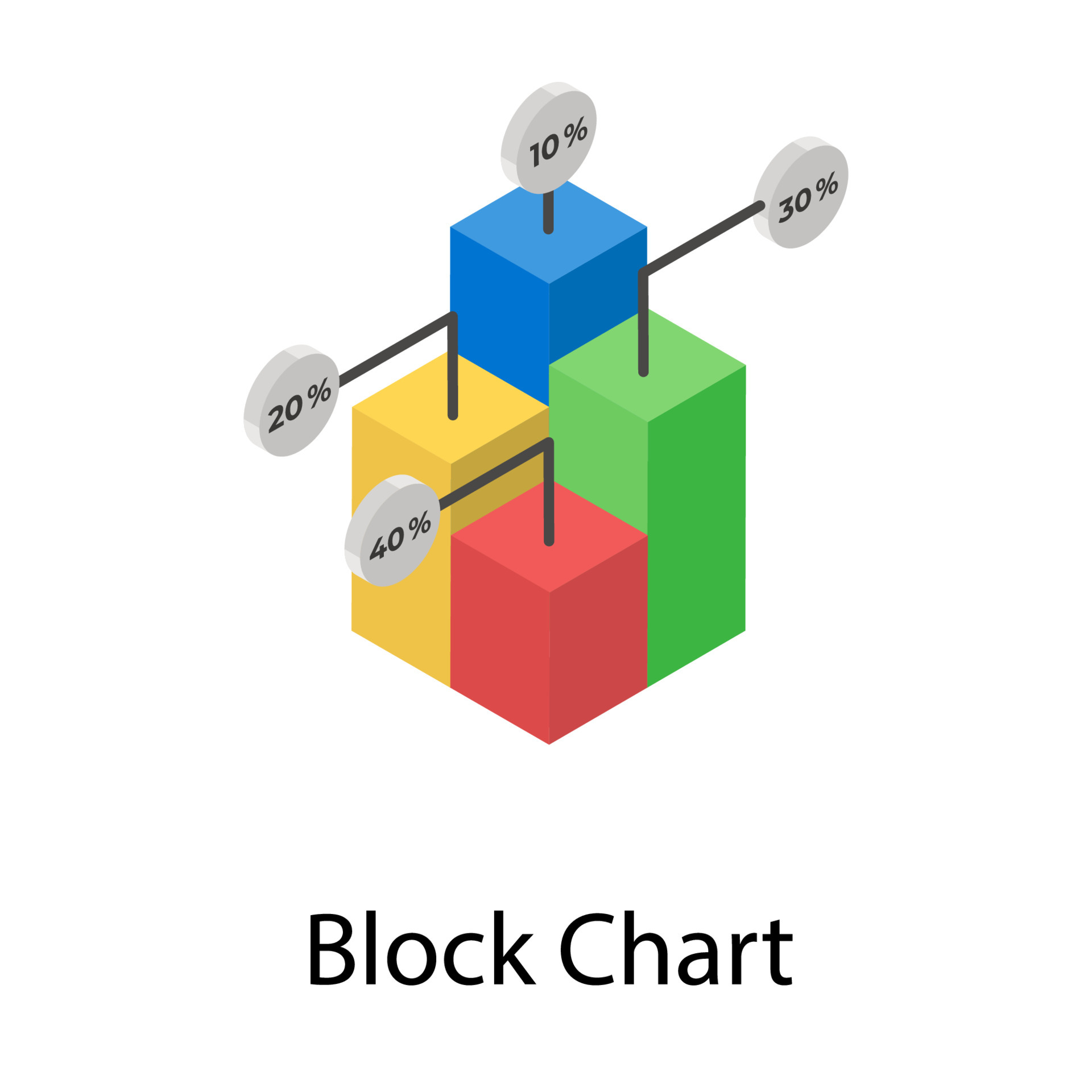 Block Chart Concepts 5180693 Vector Art at Vecteezy
