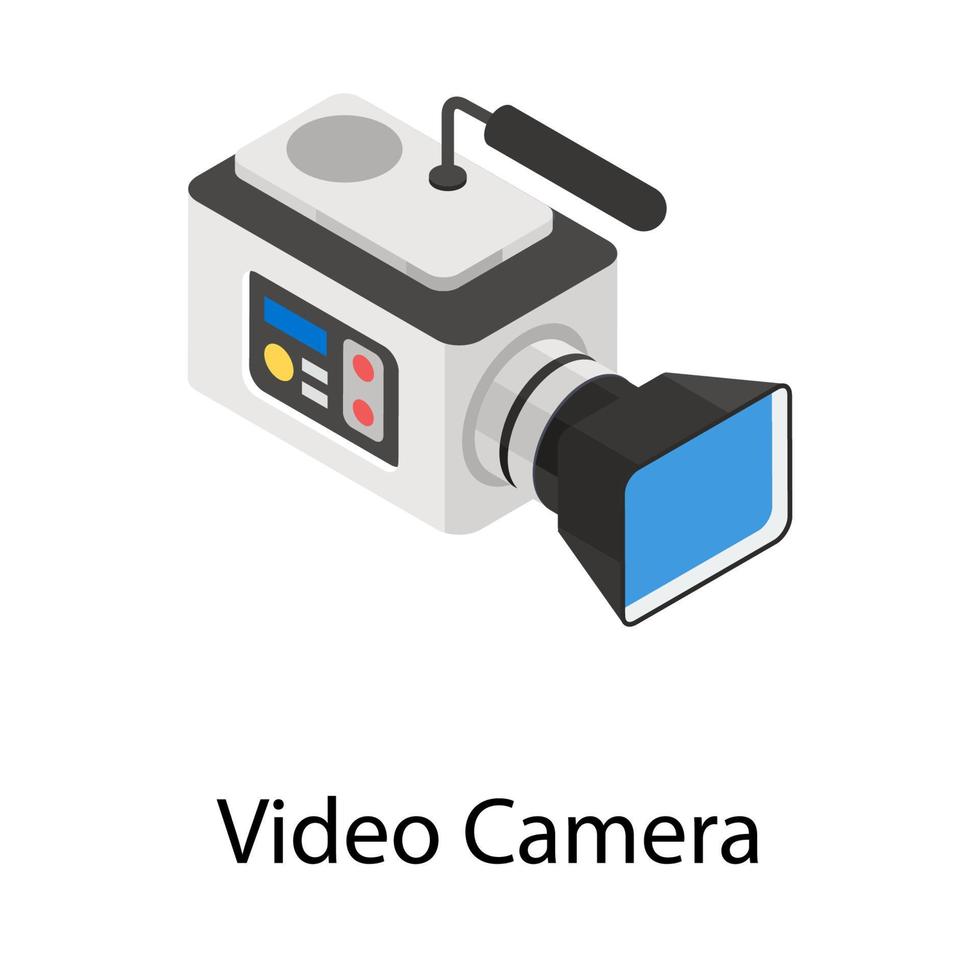 Video Camera Concepts vector