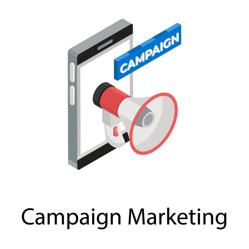 Campaign Marketing Concepts vector