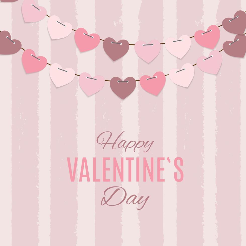 Valentine's Day Love and Feelings Background Design. Vector illustration