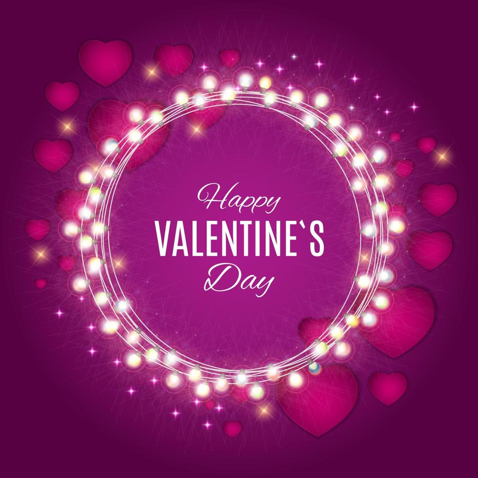 Valentine's Day Love and Feelings Sale Background Design. Vector illustration