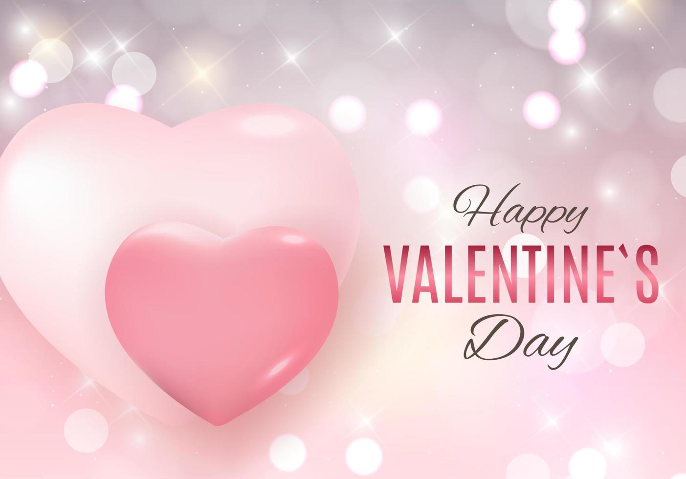 Valentine's Day Love and Feelings Sale Background Design. Vector illustration