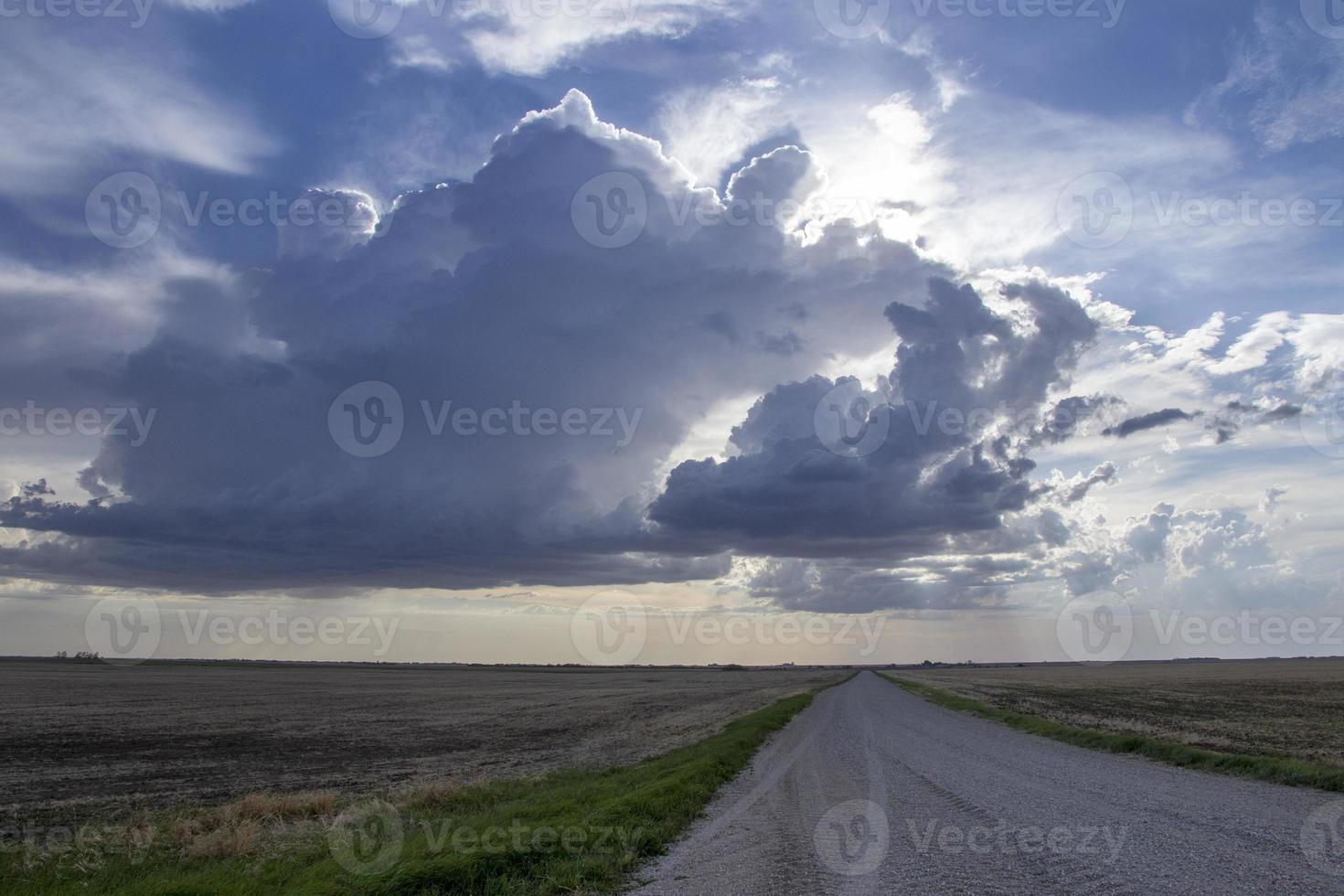 Prairie Storm Clouds Canada photo