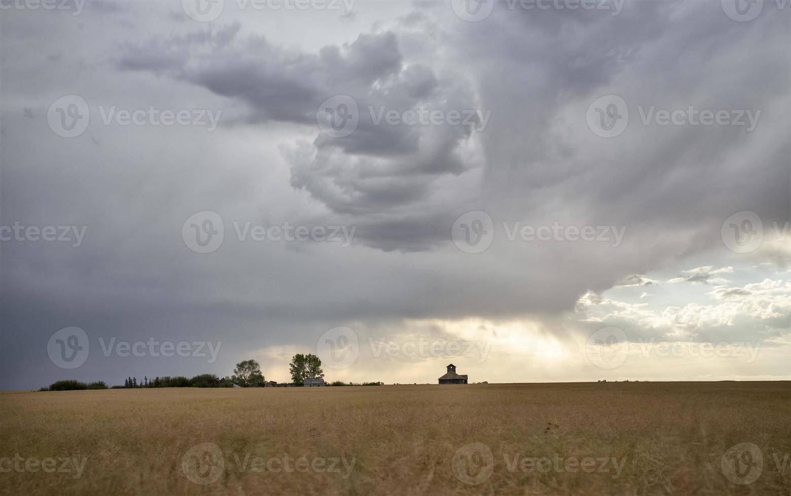 Prairie Storm Clouds Canada photo