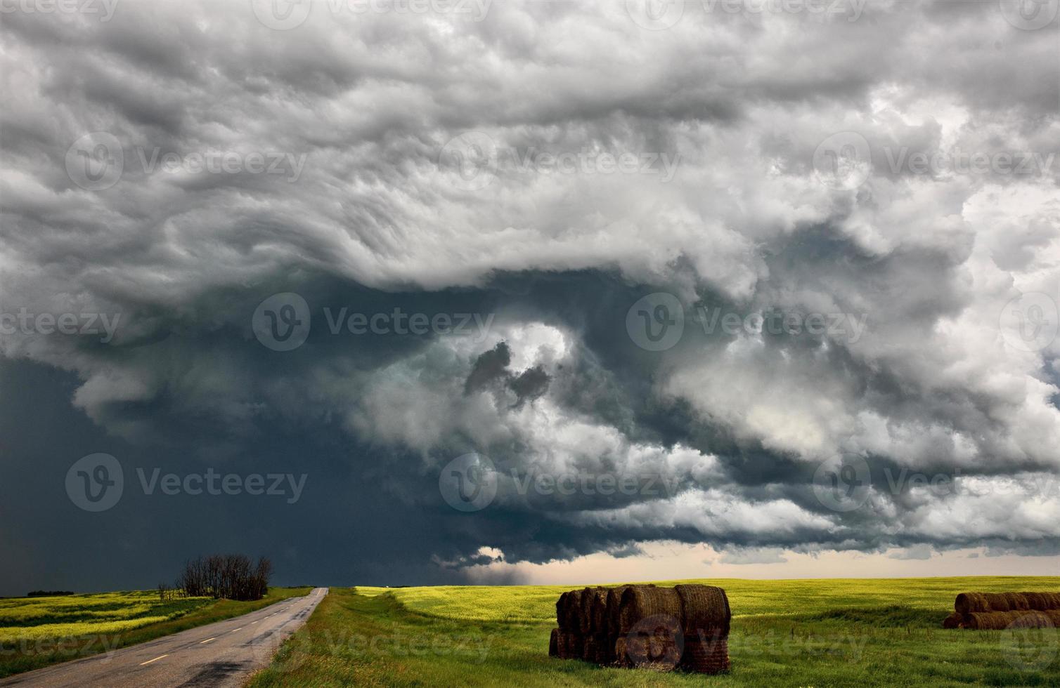 Prairie Storm Clouds Canada photo