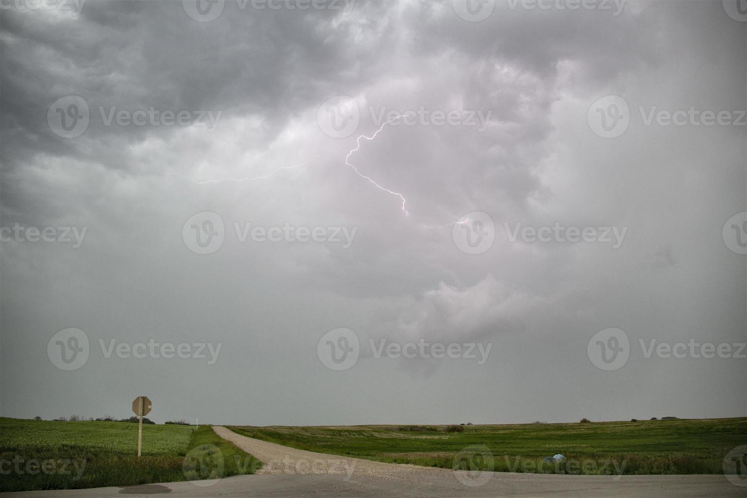 Prairie Storm Clouds Canada photo