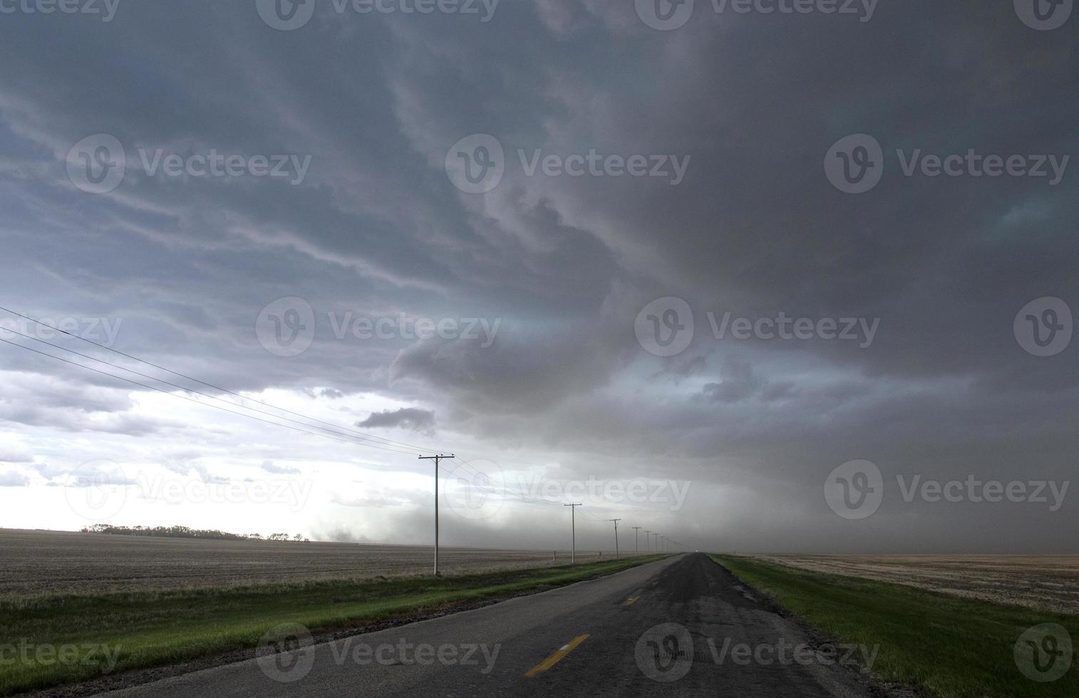 Prairie Storm Clouds Canada photo