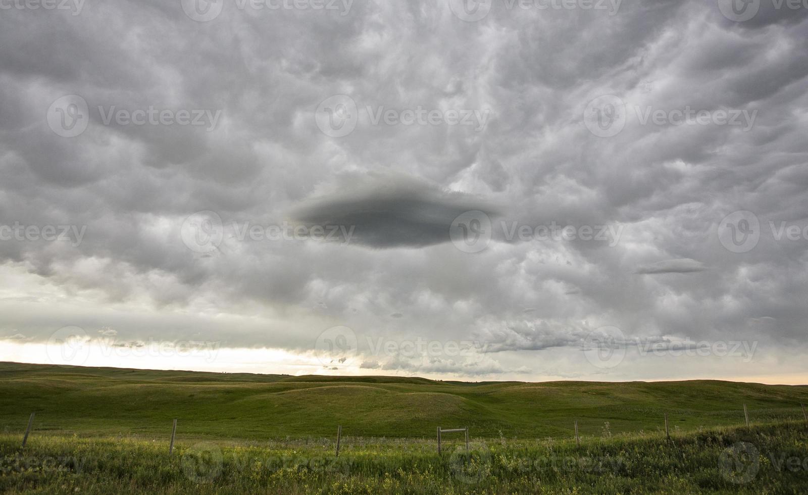 Prairie Storm Clouds Canada photo