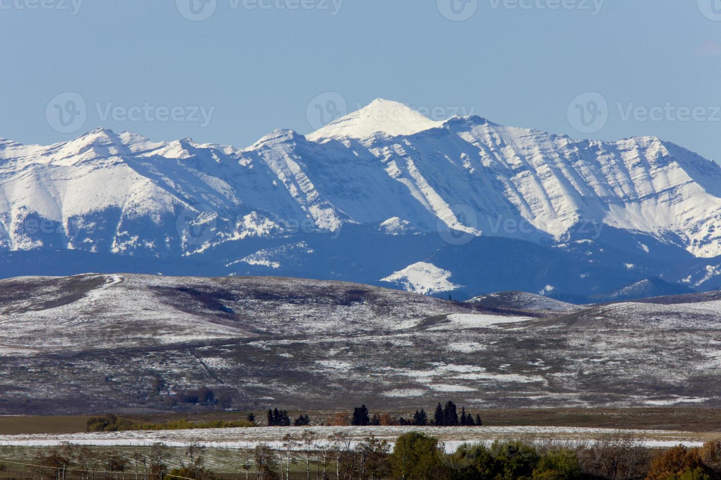 Rocky Mountains Winter Fall photo