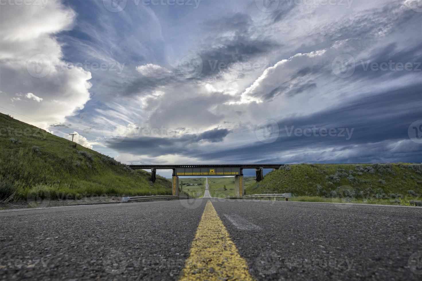 Prairie Storm Clouds Canada photo