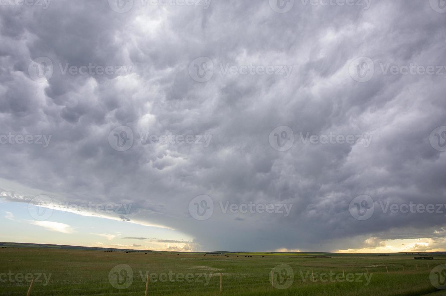 Prairie Storm Clouds Canada photo