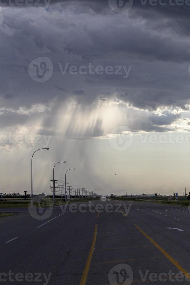 Prairie Storm Clouds Canada photo