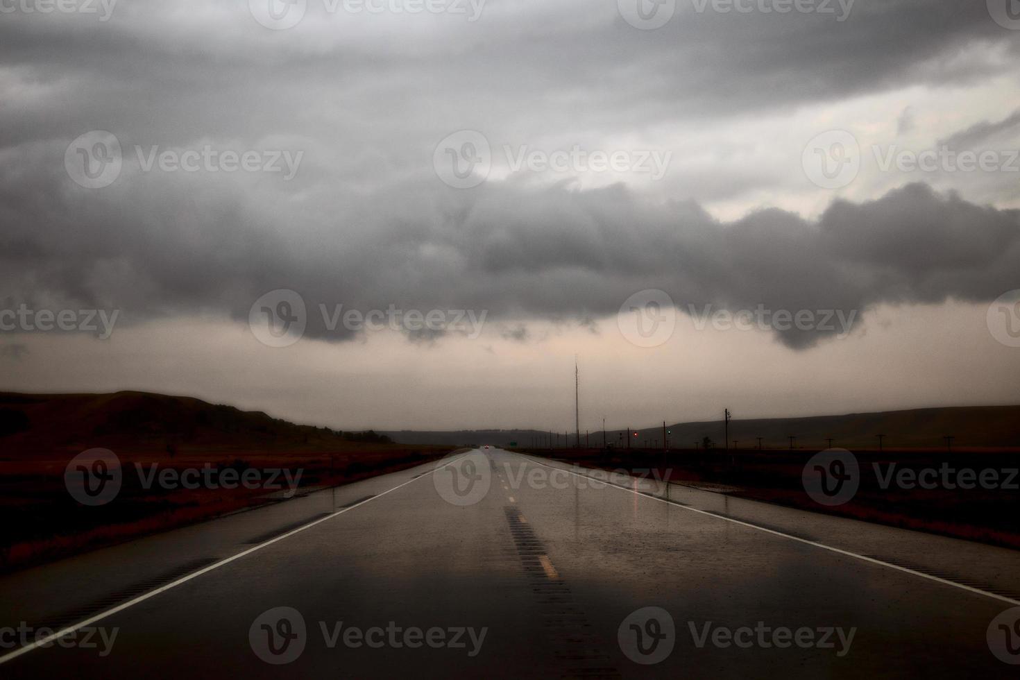 nubes de tormenta dakota del norte foto