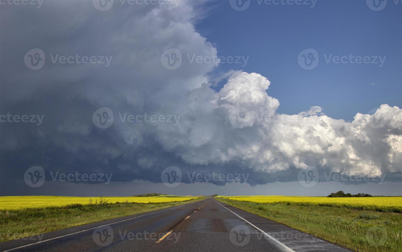 Prairie Storm Clouds Canada photo