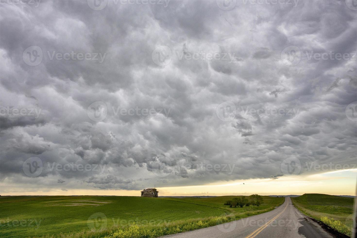 Prairie Storm Clouds Canada photo