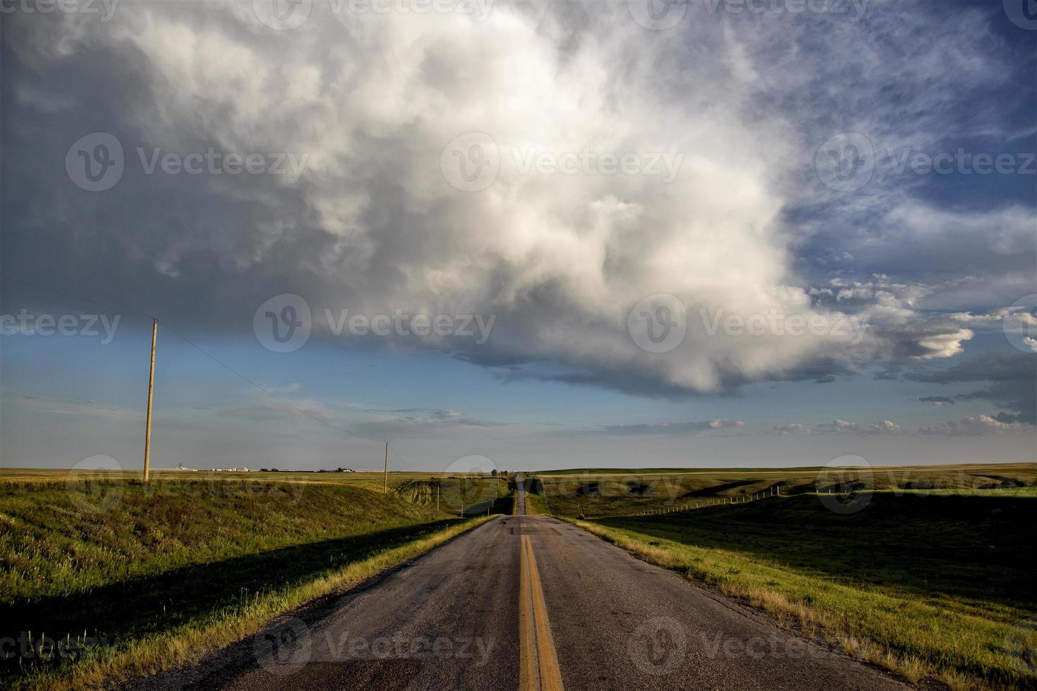 Prairie Storm Clouds Canada photo