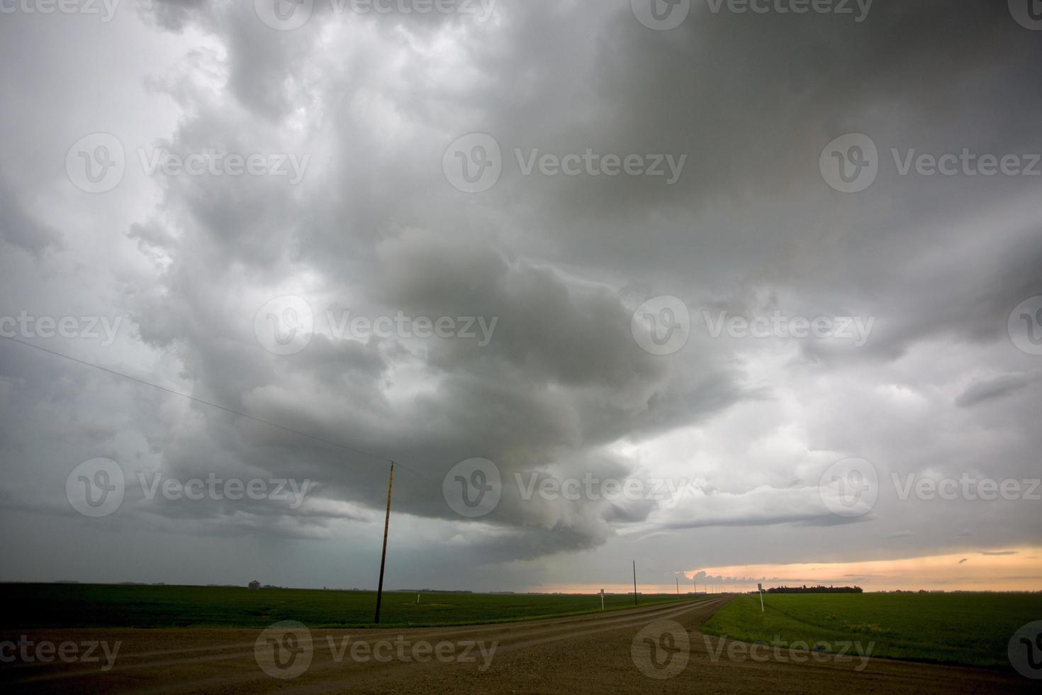 Prairie Storm Clouds Canada photo