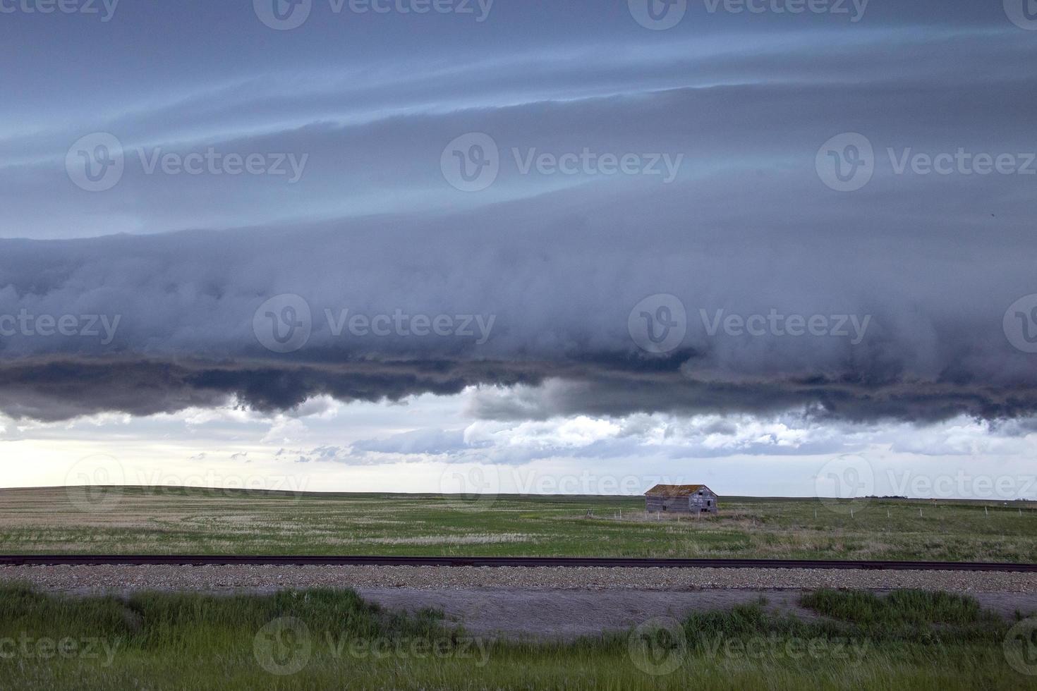 Prairie Storm Clouds Canada photo