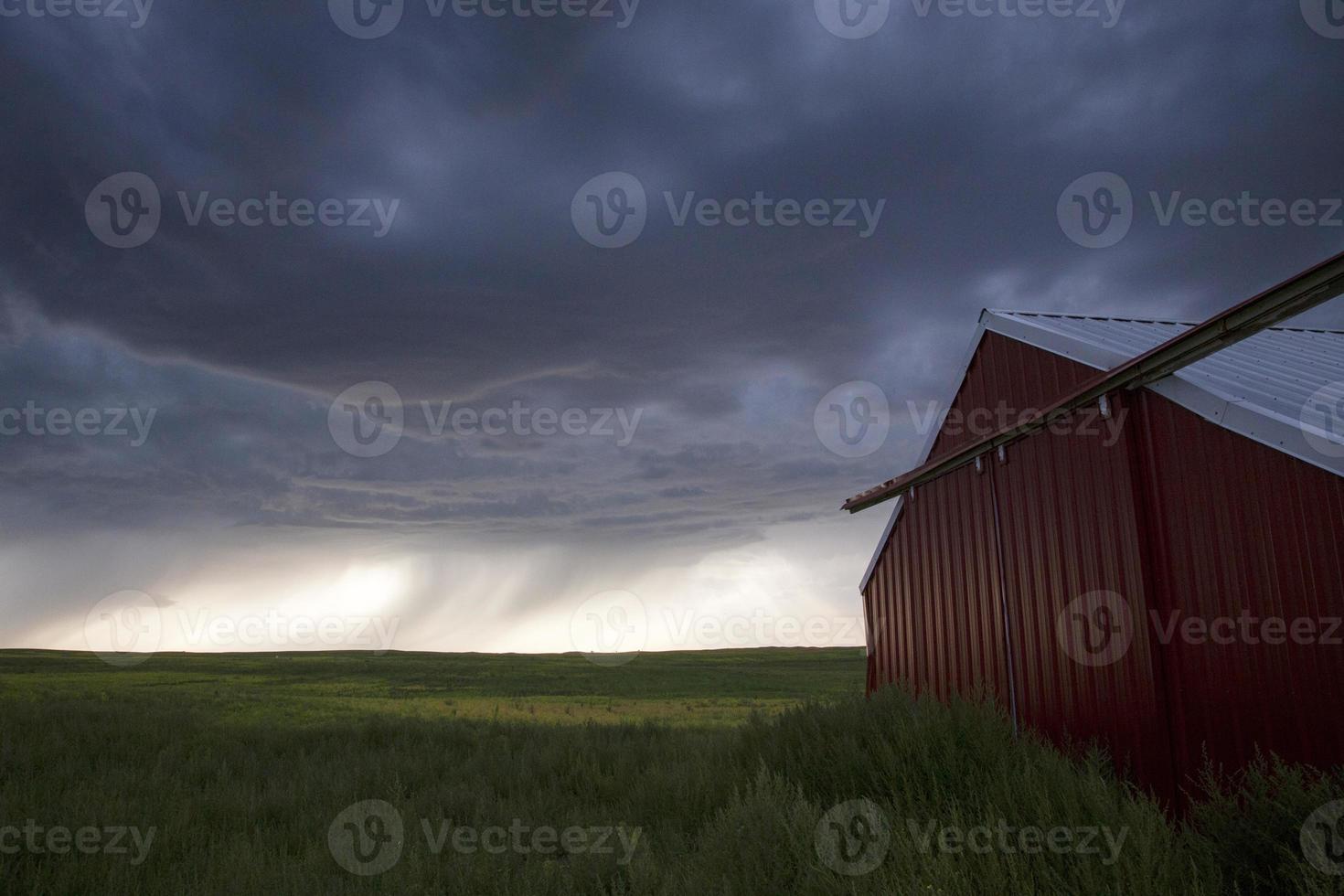 Prairie Storm Clouds Canada photo