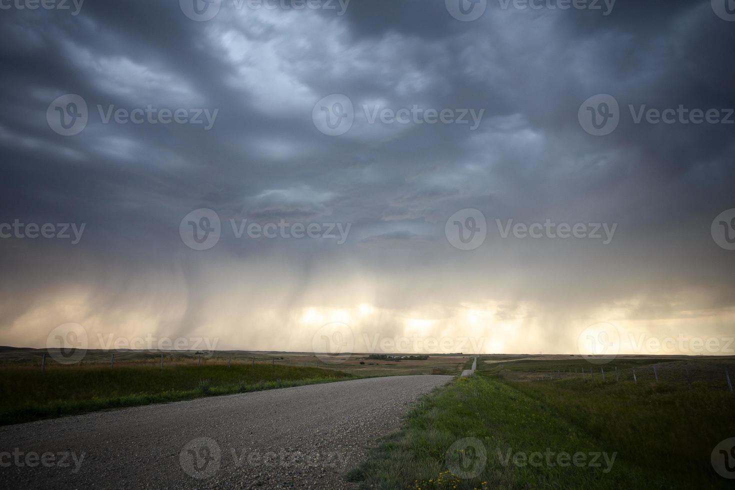 Prairie Storm Clouds Canada photo