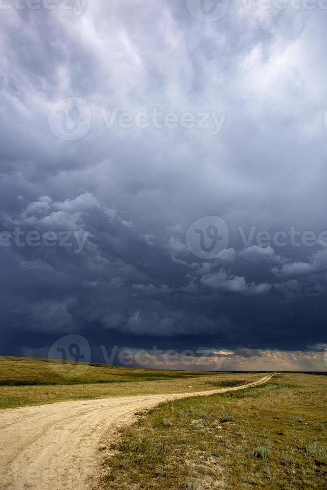 Prairie Storm Clouds photo