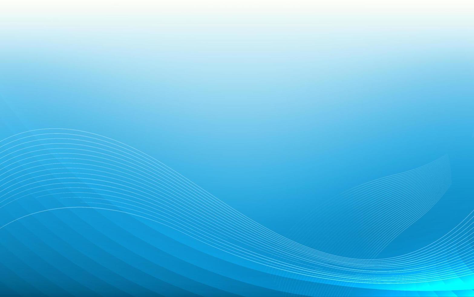 Blue abstract background with modern style. Wave Background. Vector Illustration