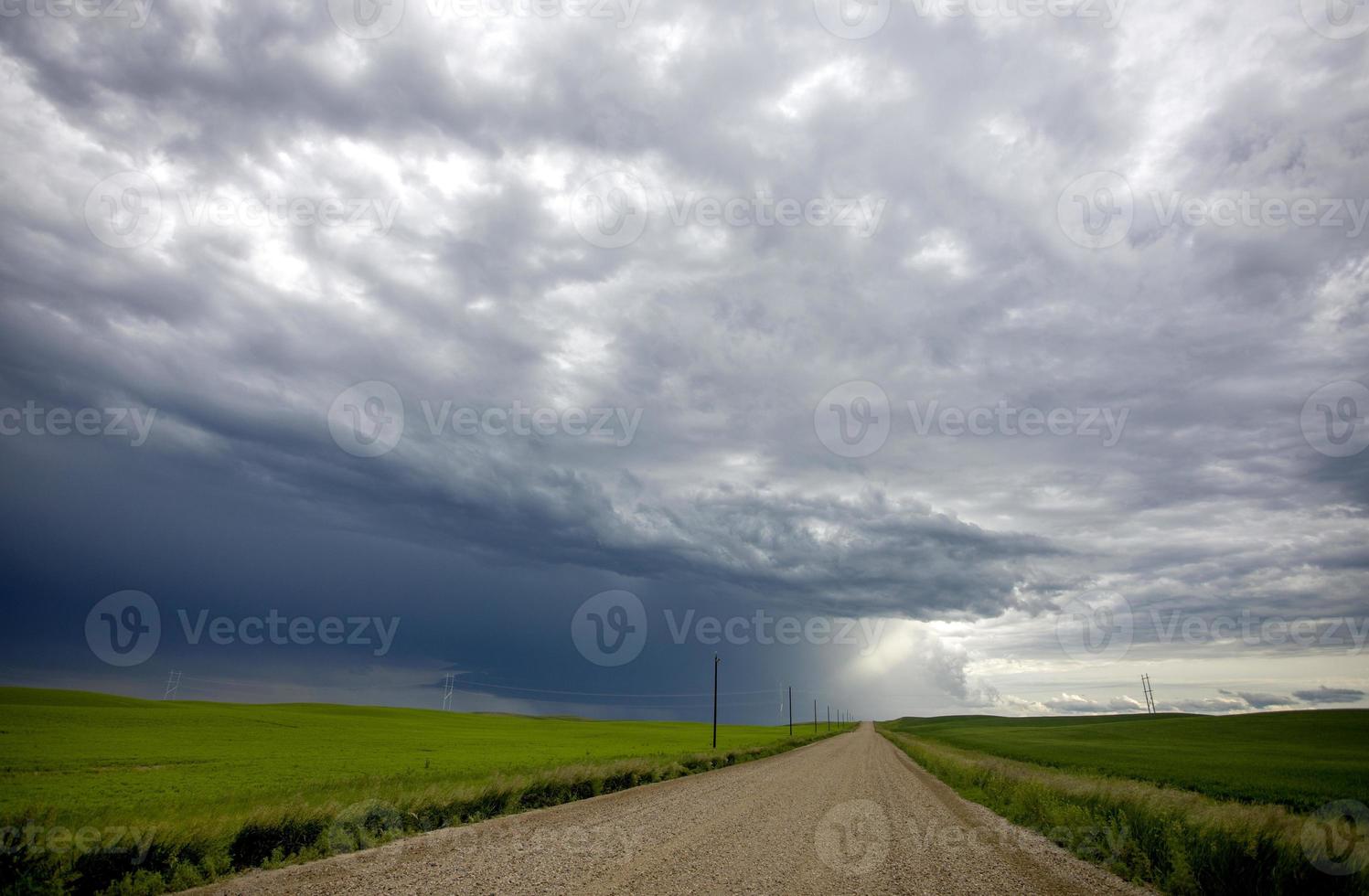 Prairie Storm Clouds Canada photo