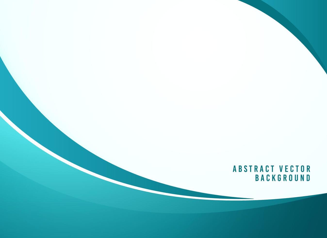 Blue Abstract vector background . Blue gradient wavy background