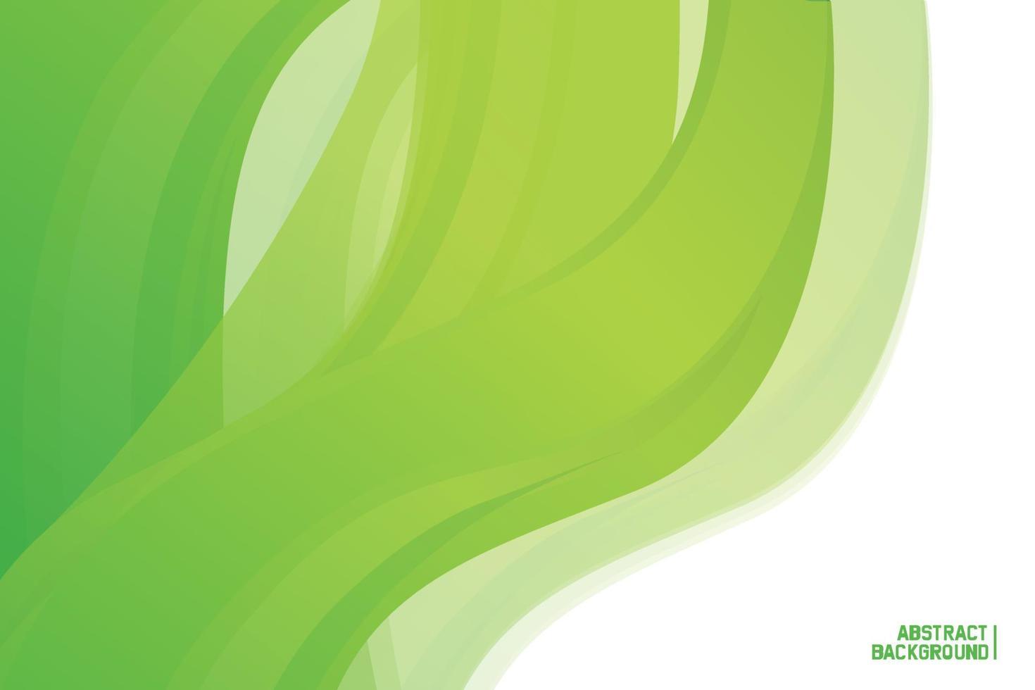 Green Abstract background design. Vector Illustration