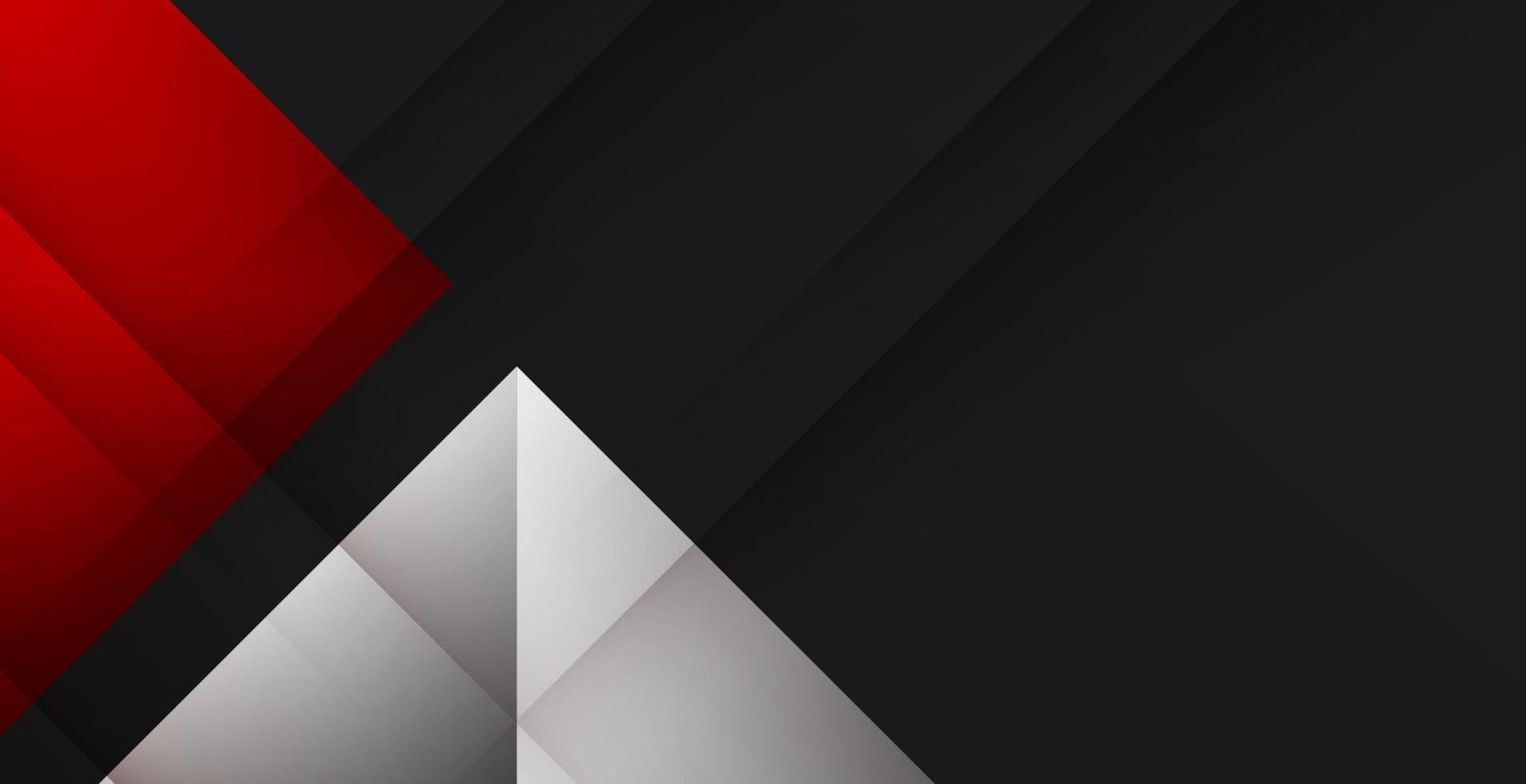 Abstract black and red background with deep shadow and texture, luxury line background concept. vector