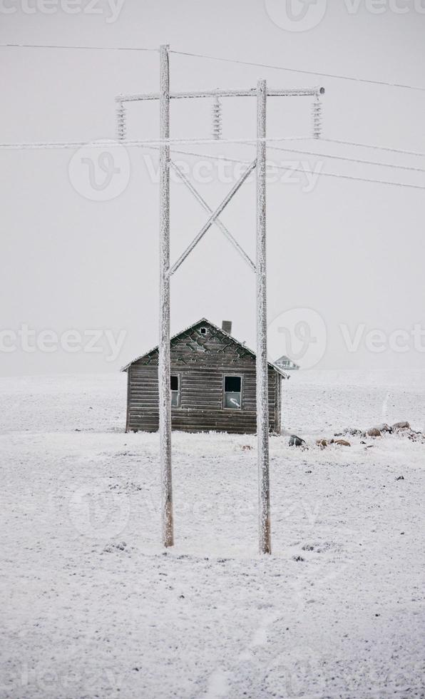 heladas de invierno saskatchewan foto