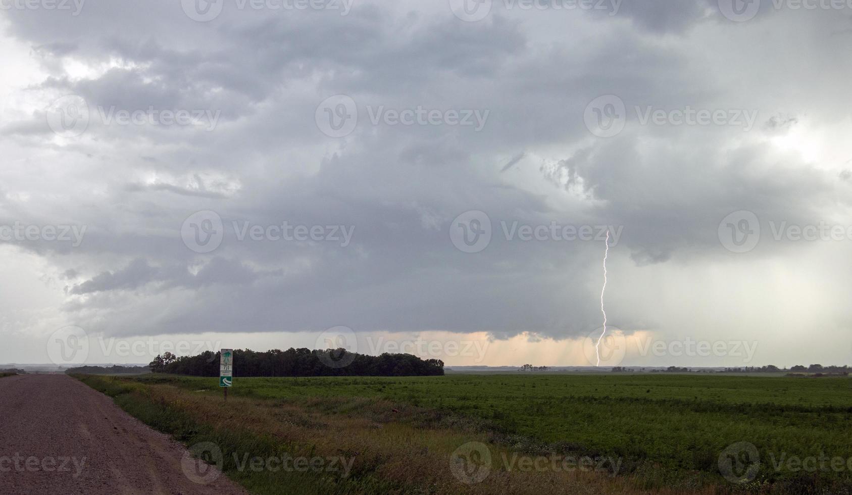 Prairie Storm Clouds Canada photo