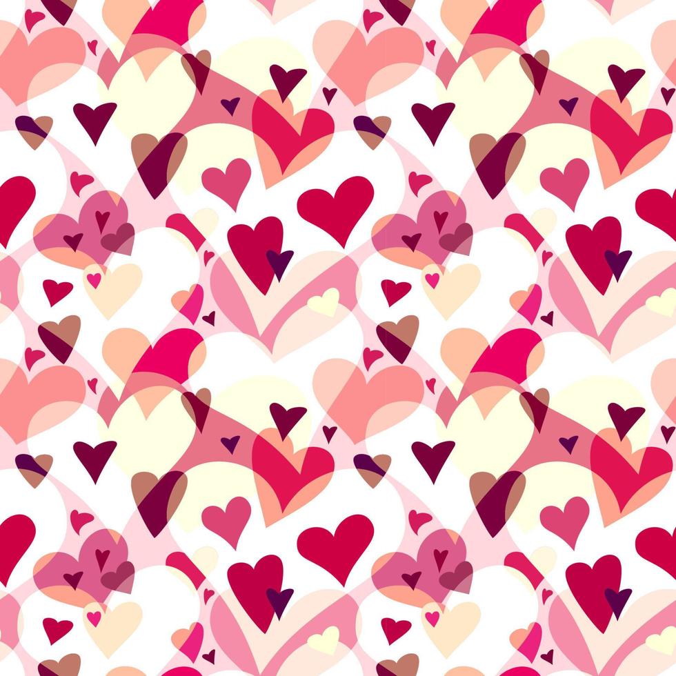 valentine seamless pattern vector