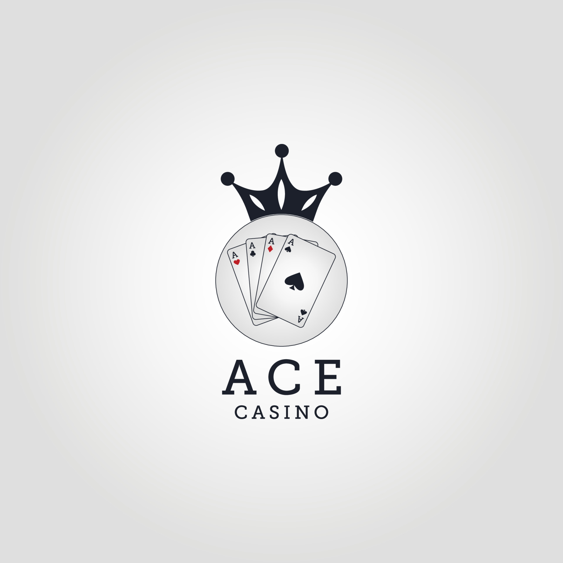 Poker Club Logo Design for Casino Business, Gamble, Card Game