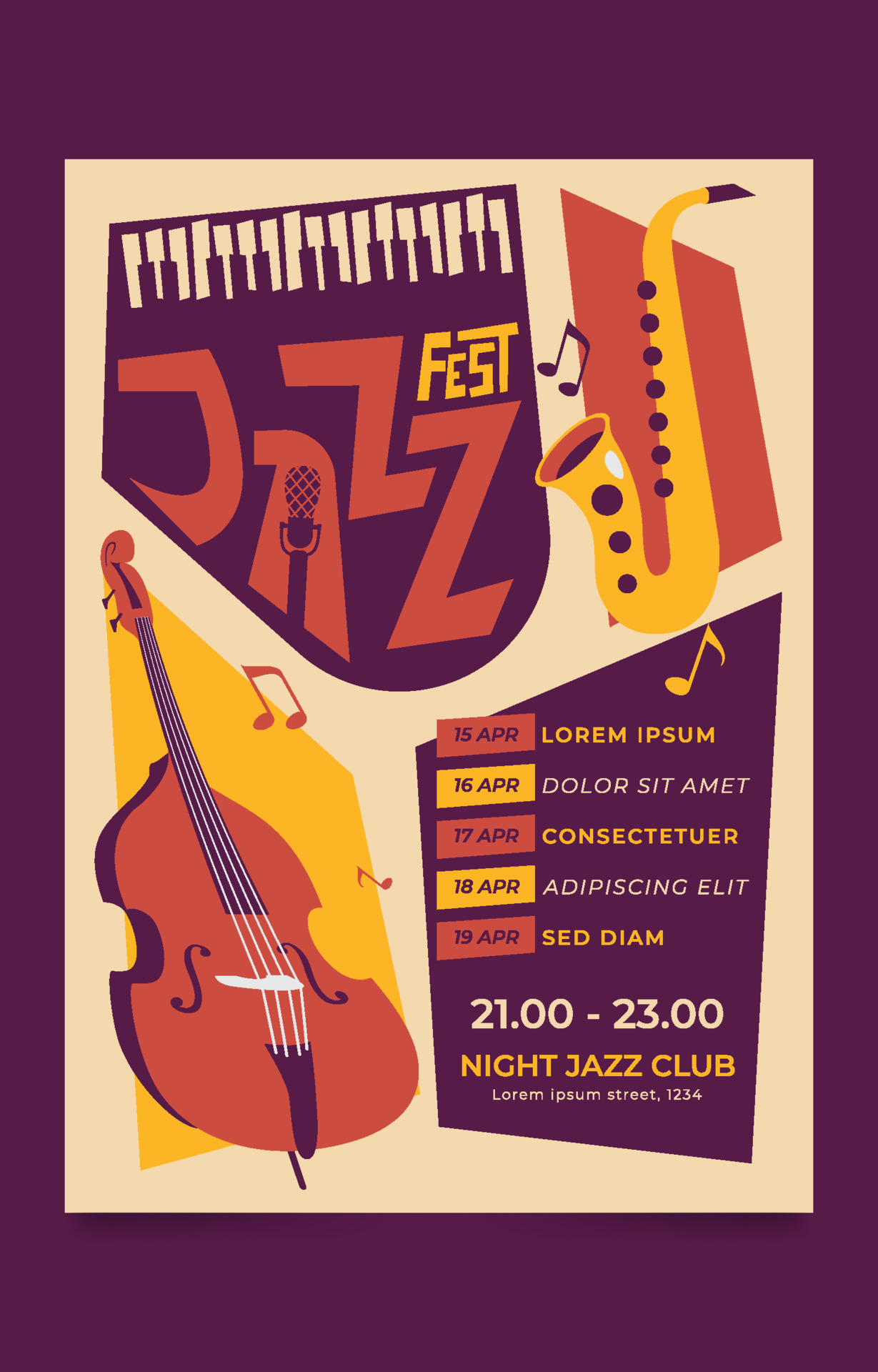 jazz festival poster